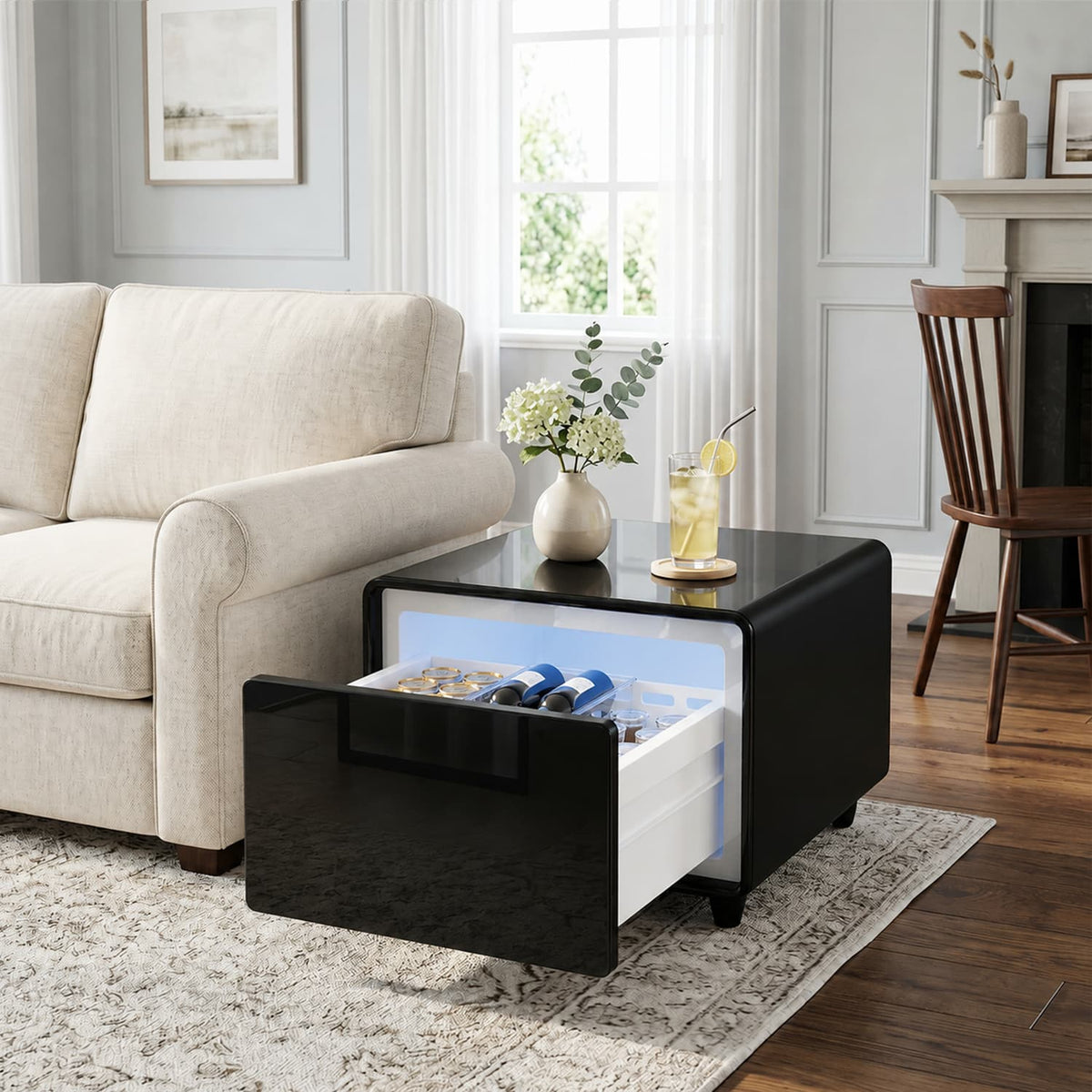 BASETAB LT60 Table basse intelligente avec réfrigérateur intégré