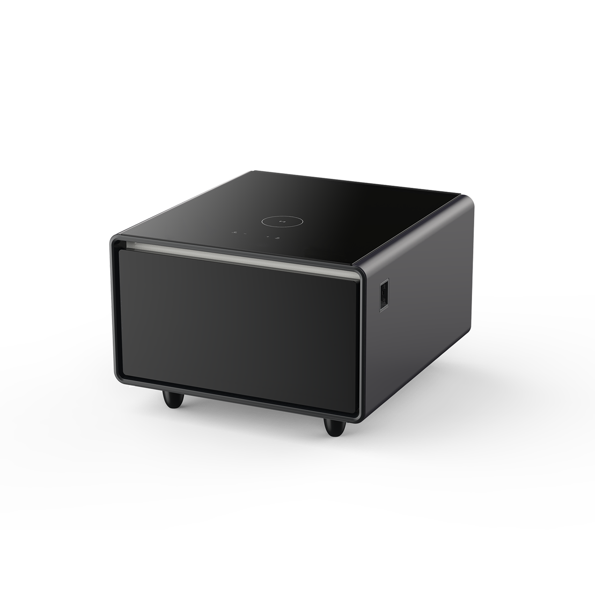 Table basse connectée BASETAB LT60 avec réfrigérateur et recharge sans fil