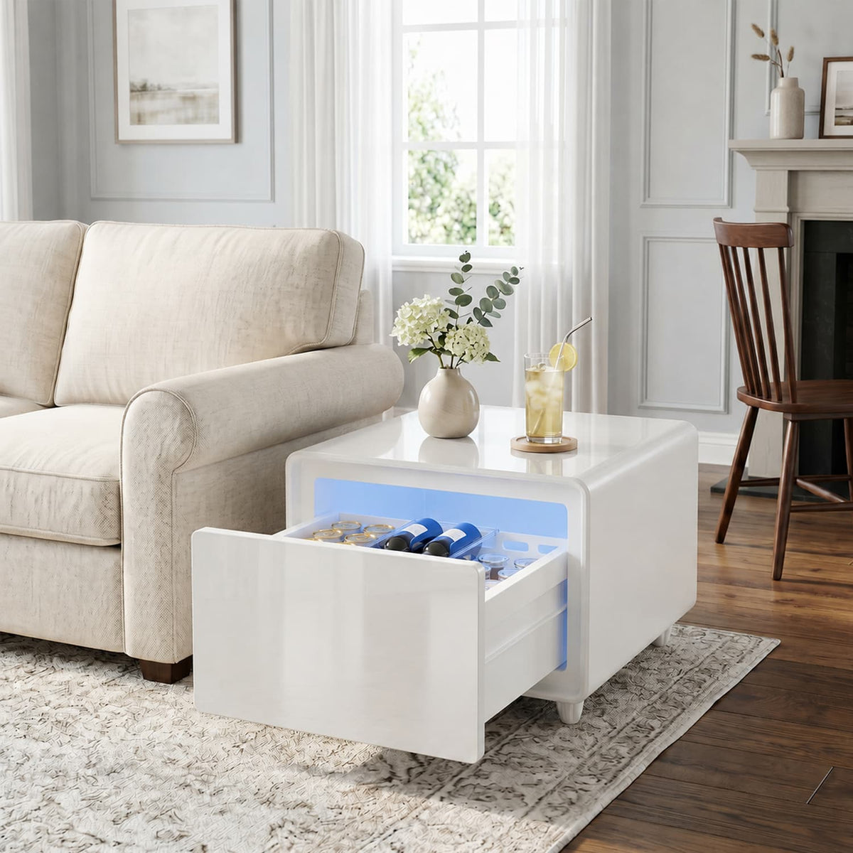BASETAB LT60 Table basse intelligente avec réfrigérateur intégré