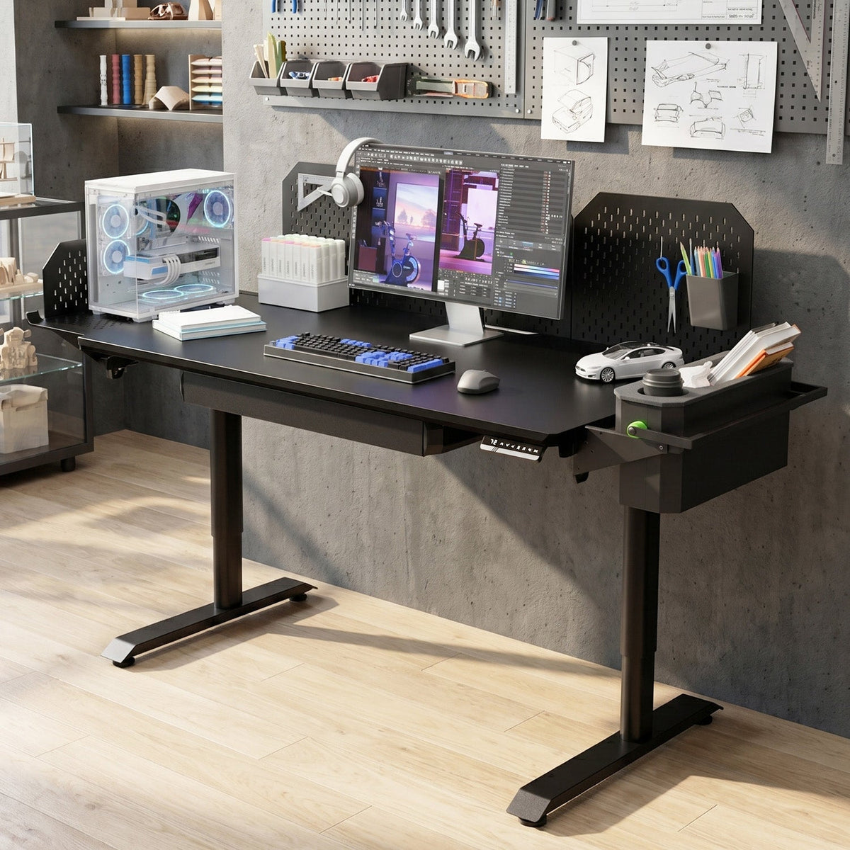 BASETAB CreatorOne Heavy-Duty Modular Standing Desk