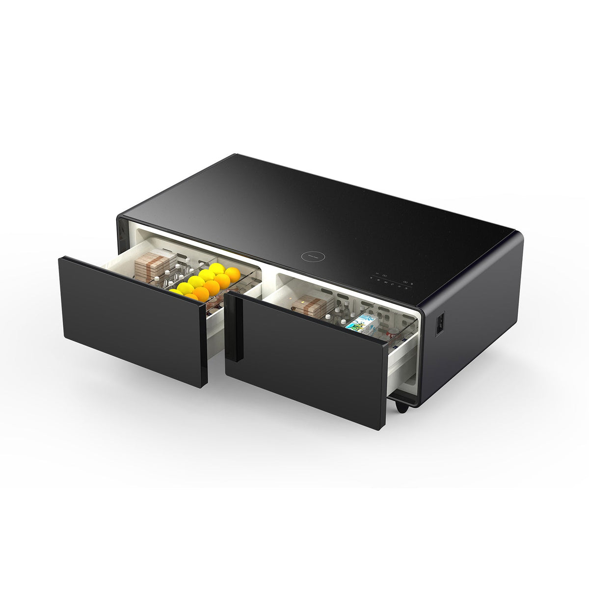 Table basse intelligente BASETAB LT135 avec réfrigérateur et haut-parleurs