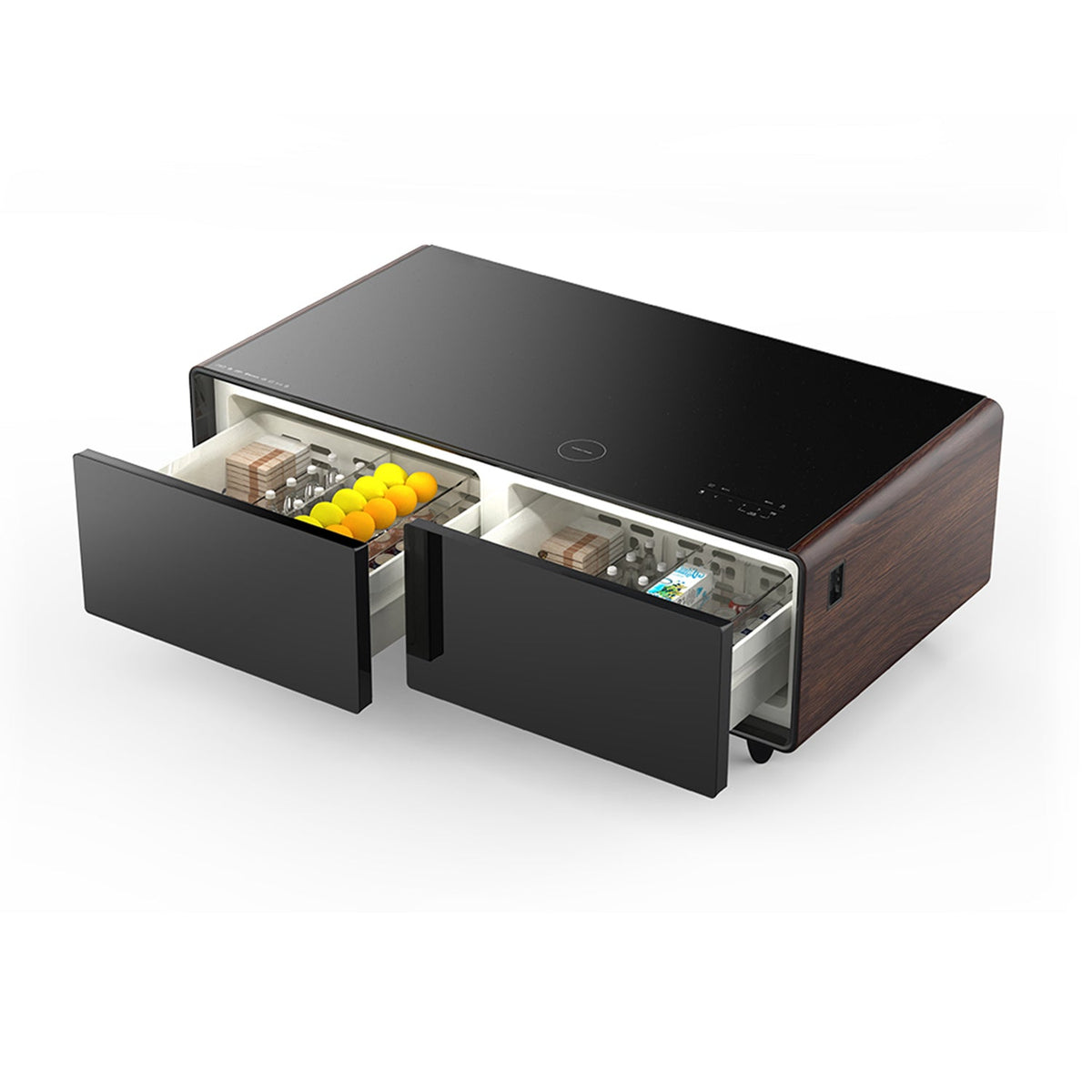 Table basse intelligente BASETAB LT135 avec réfrigérateur et haut-parleurs